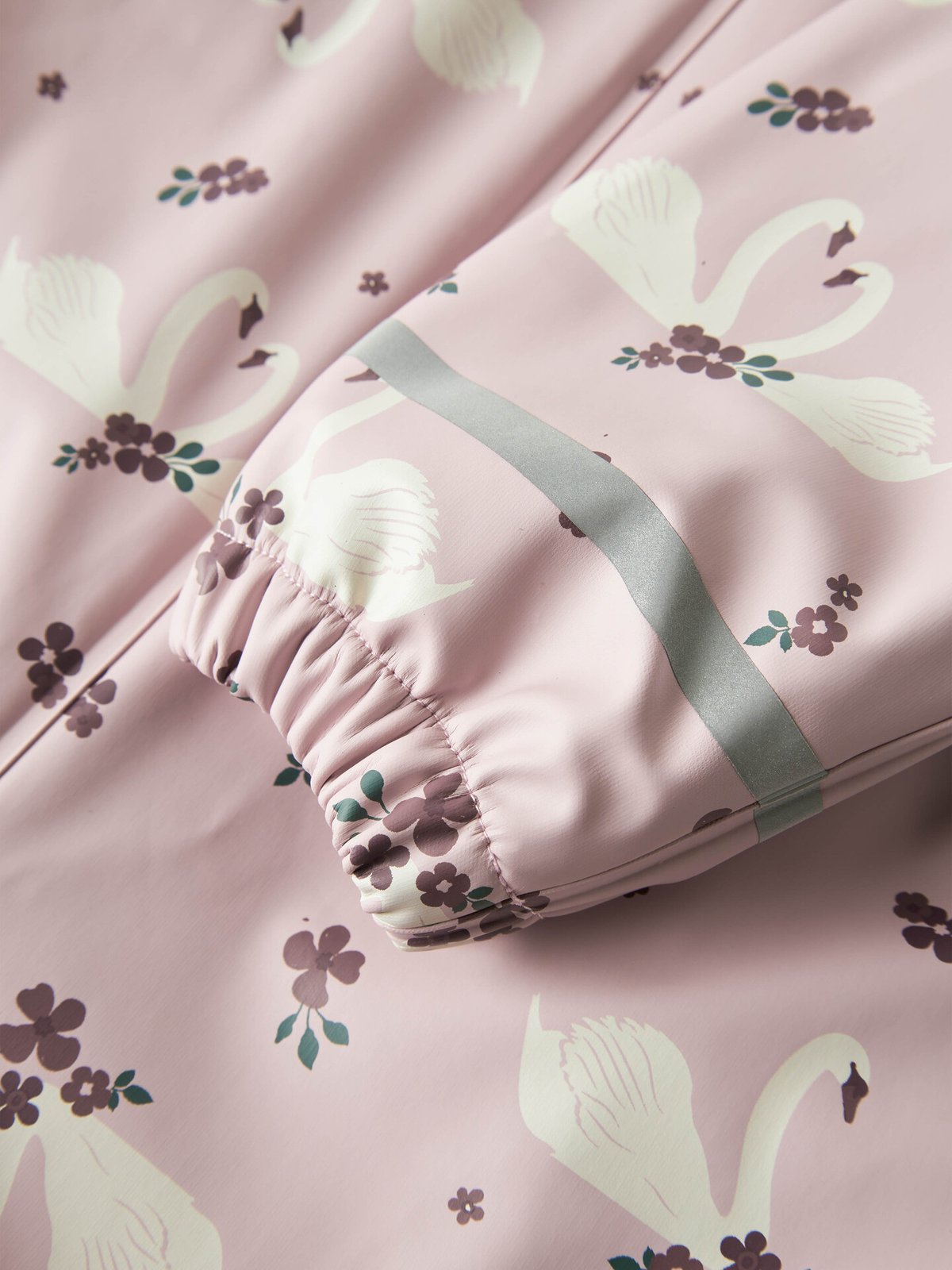 Name It Dry10 Rain Suit Fleece Aop Keepsake Lilac