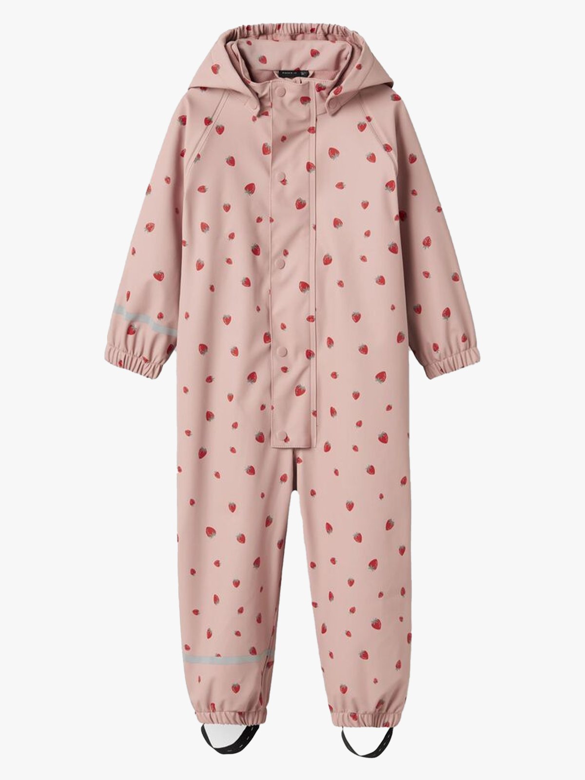 Name It Dry10 Rain Suit Fleece Aop Pale Mauve