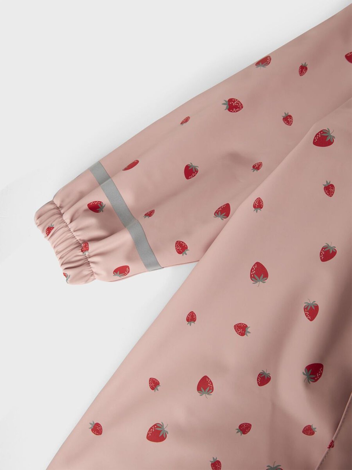 Name It Dry10 Rain Suit Fleece Aop Pale Mauve