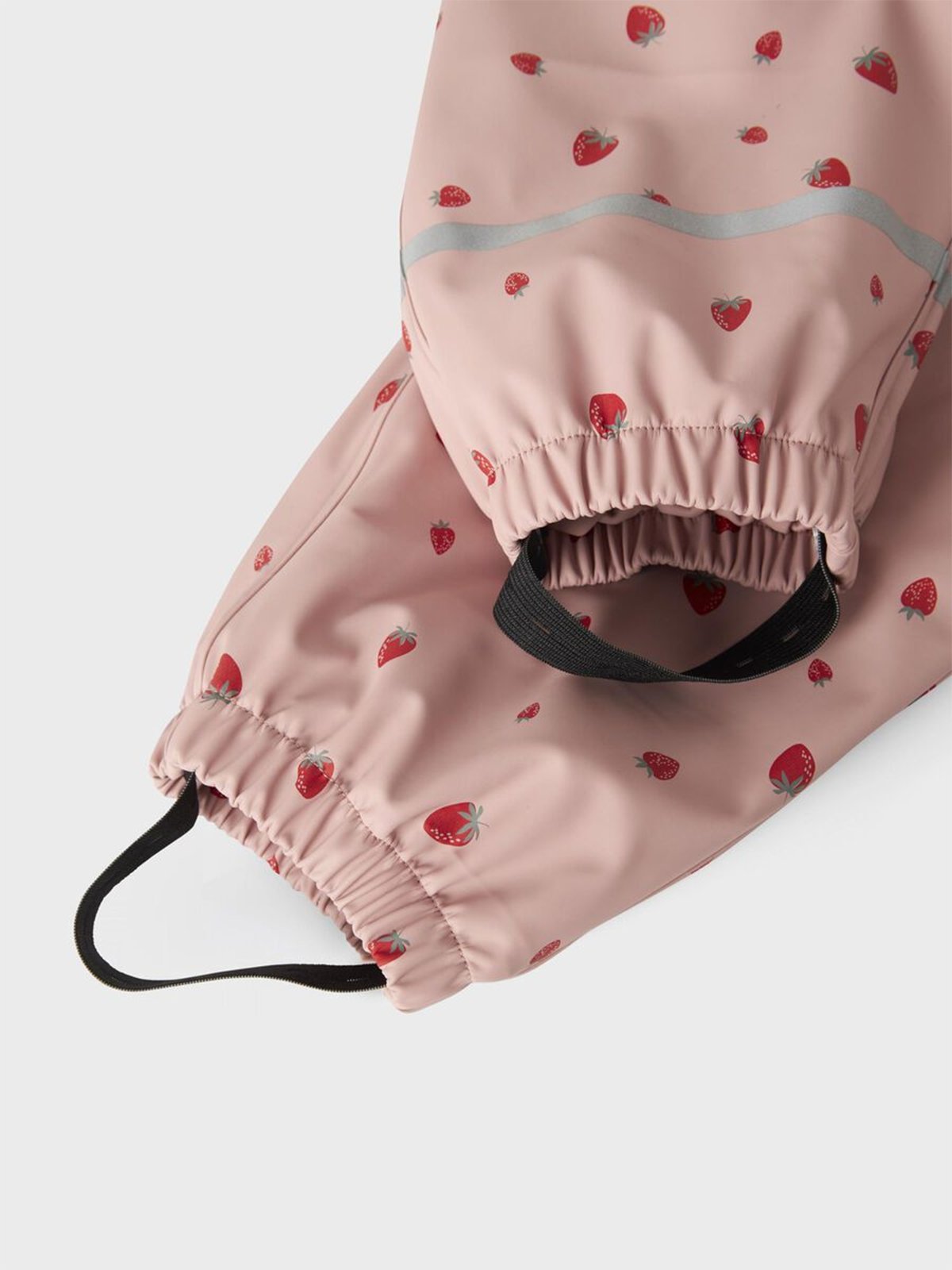 Name It Dry10 Rain Suit Fleece Aop Pale Mauve