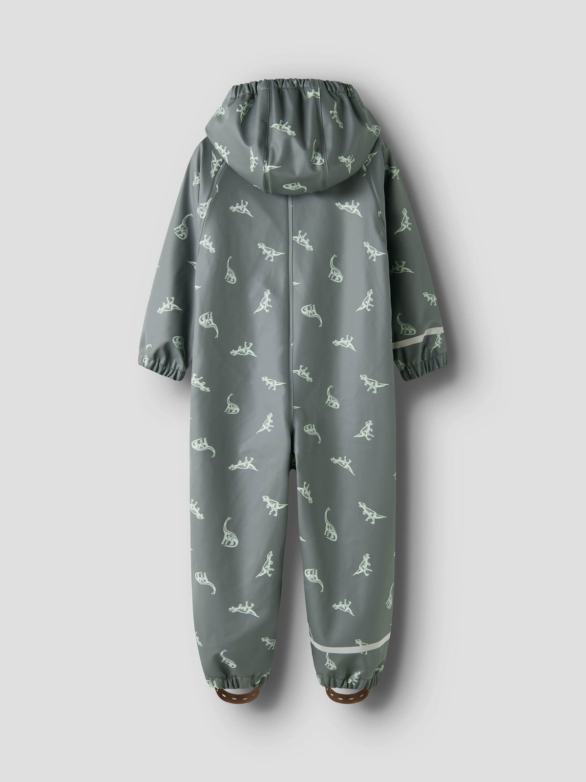 Name It Dry10 Rain Suit Fleece Aop Balsam Green