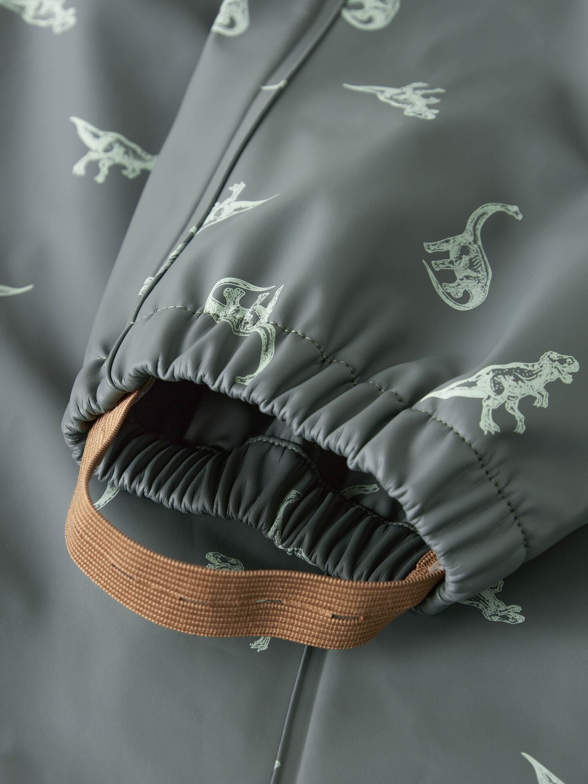 Name It Dry10 Rain Suit Fleece Aop Balsam Green