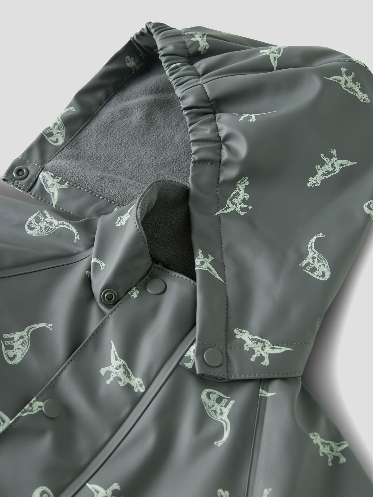 Name It Dry10 Rain Suit Fleece Aop Balsam Green