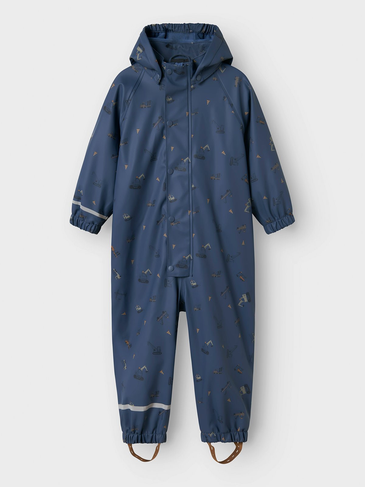 Name It Dry10 Rain Suit Fleece Aop Vintage Indigo