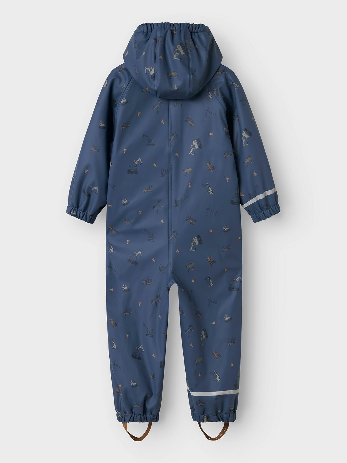 Name It Dry10 Rain Suit Fleece Aop Vintage Indigo