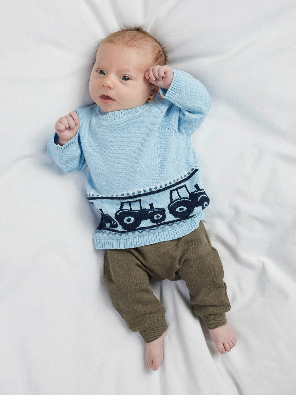 Name It Birane Long Sleeve Knit Cerulean