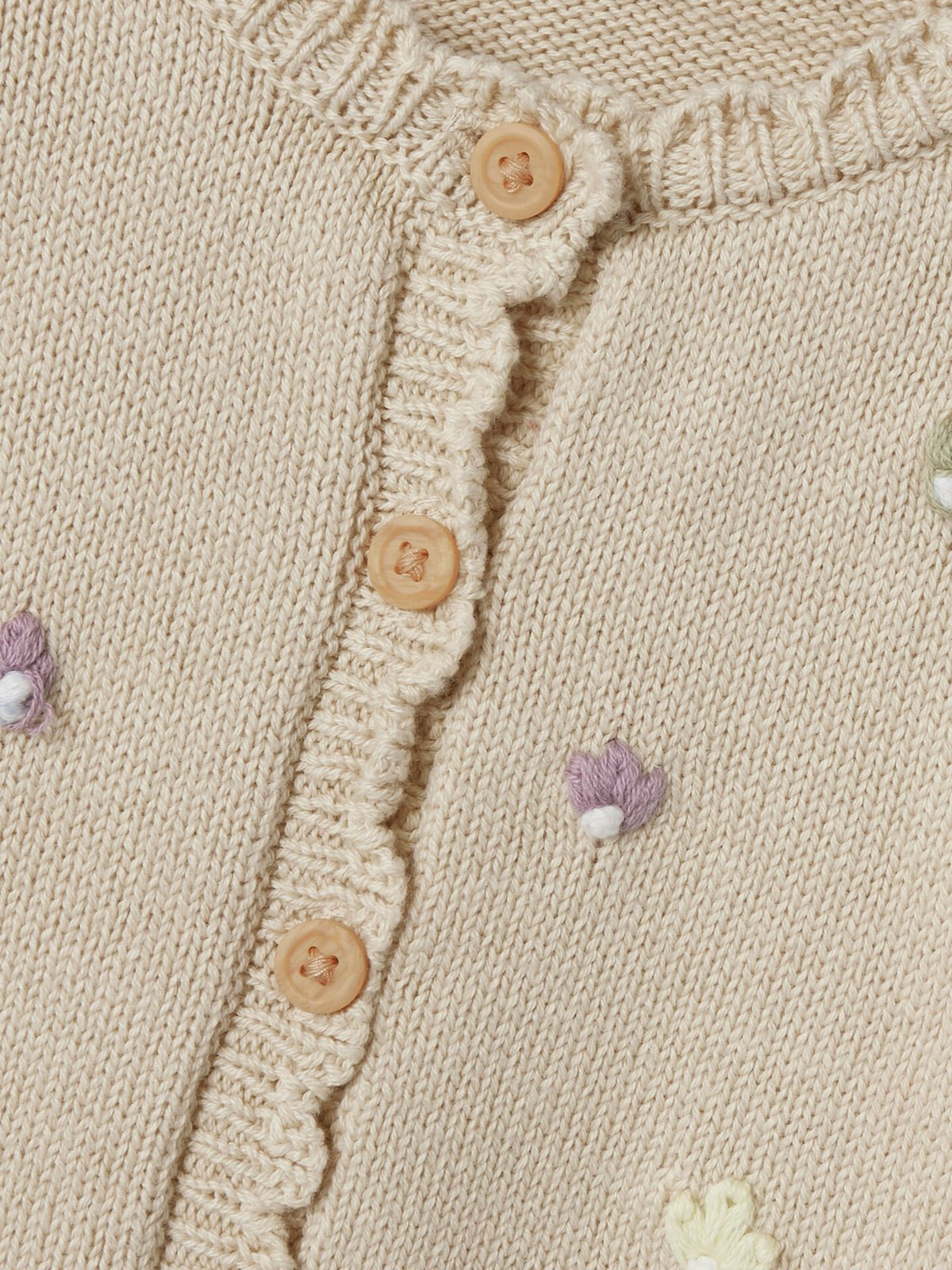 Name It Bilili Long Sleeve Knit Cardigan Summer Sand