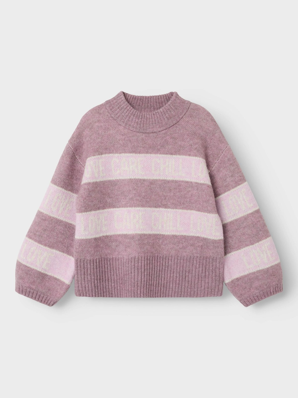 Name It Beify Long Sleeve Oversized Knit Elderberry