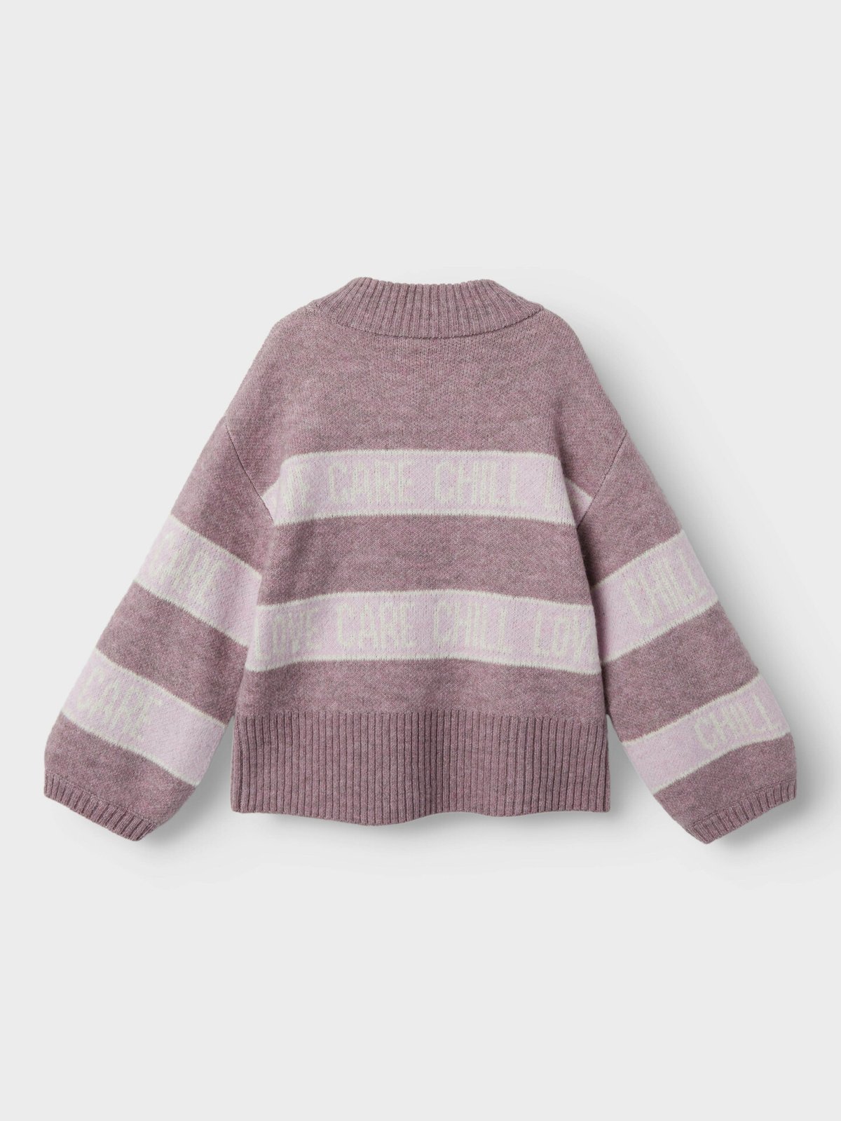 Name It Beify Long Sleeve Oversized Knit Elderberry