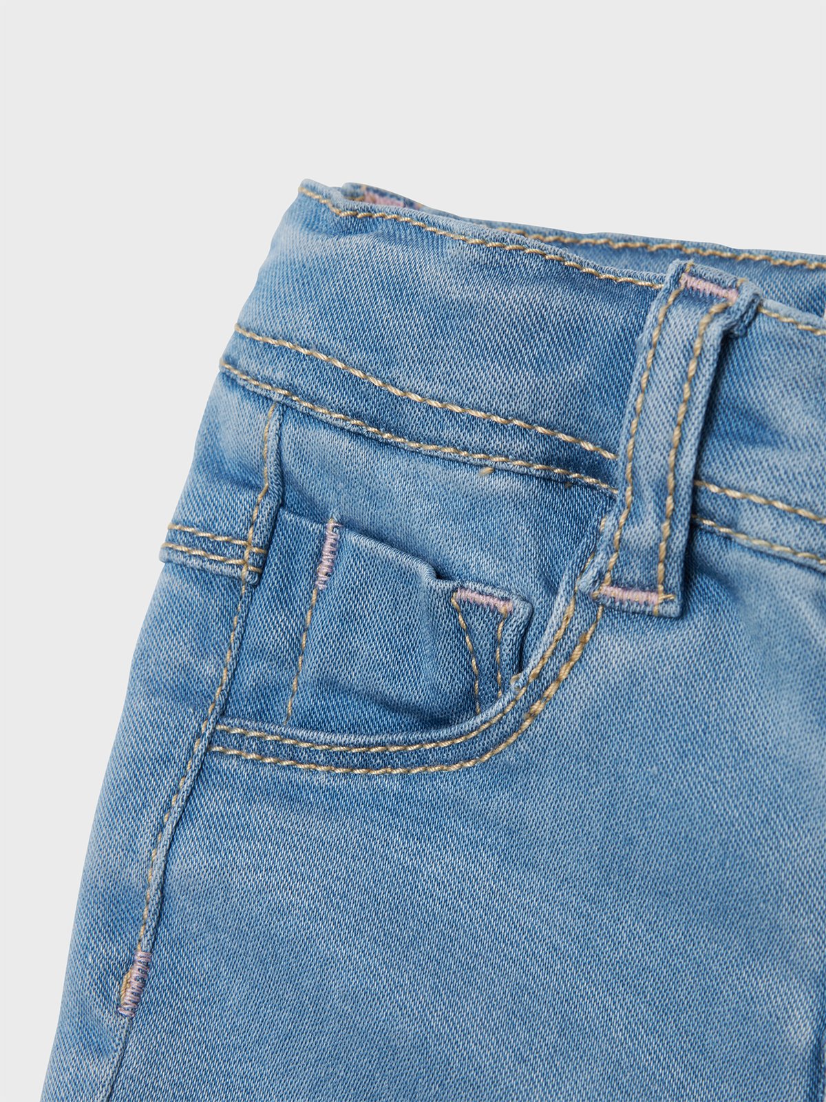 Name It Salli Slim Jeans Light Blue Denim