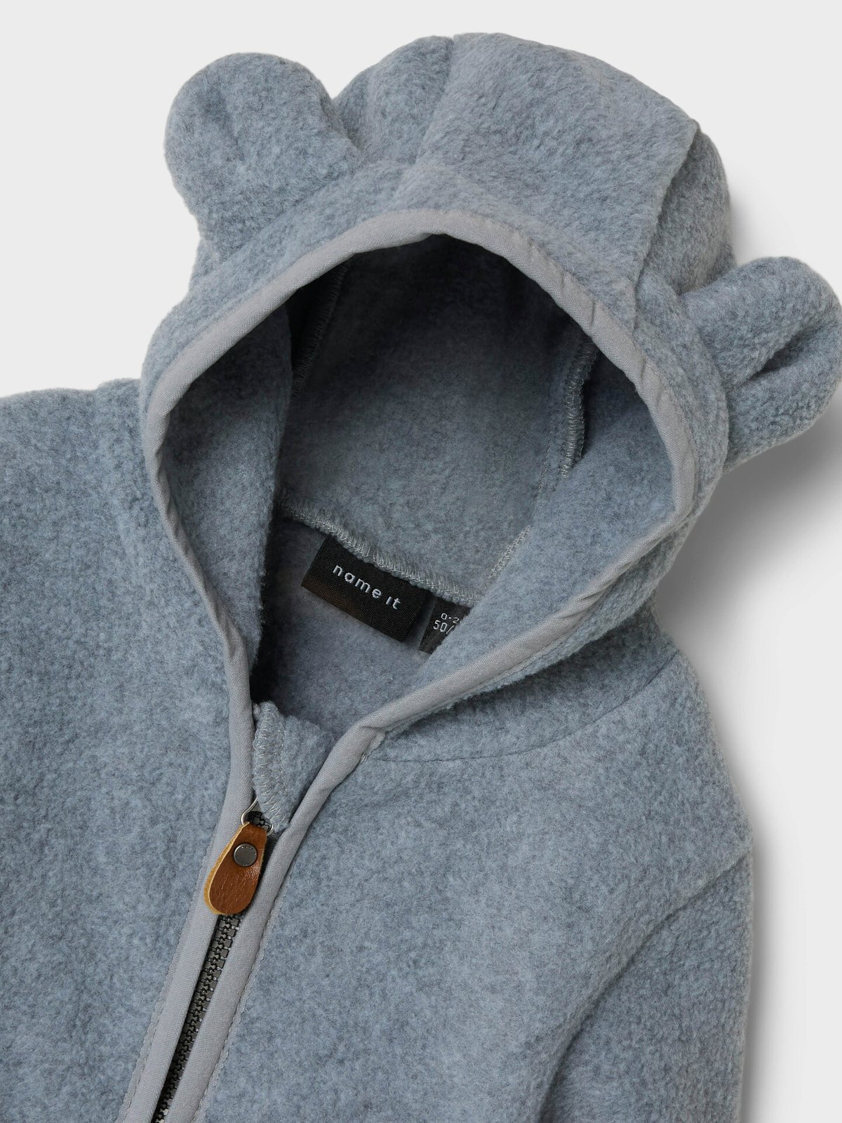 Name It Meeko Suit Solid Grey Melange