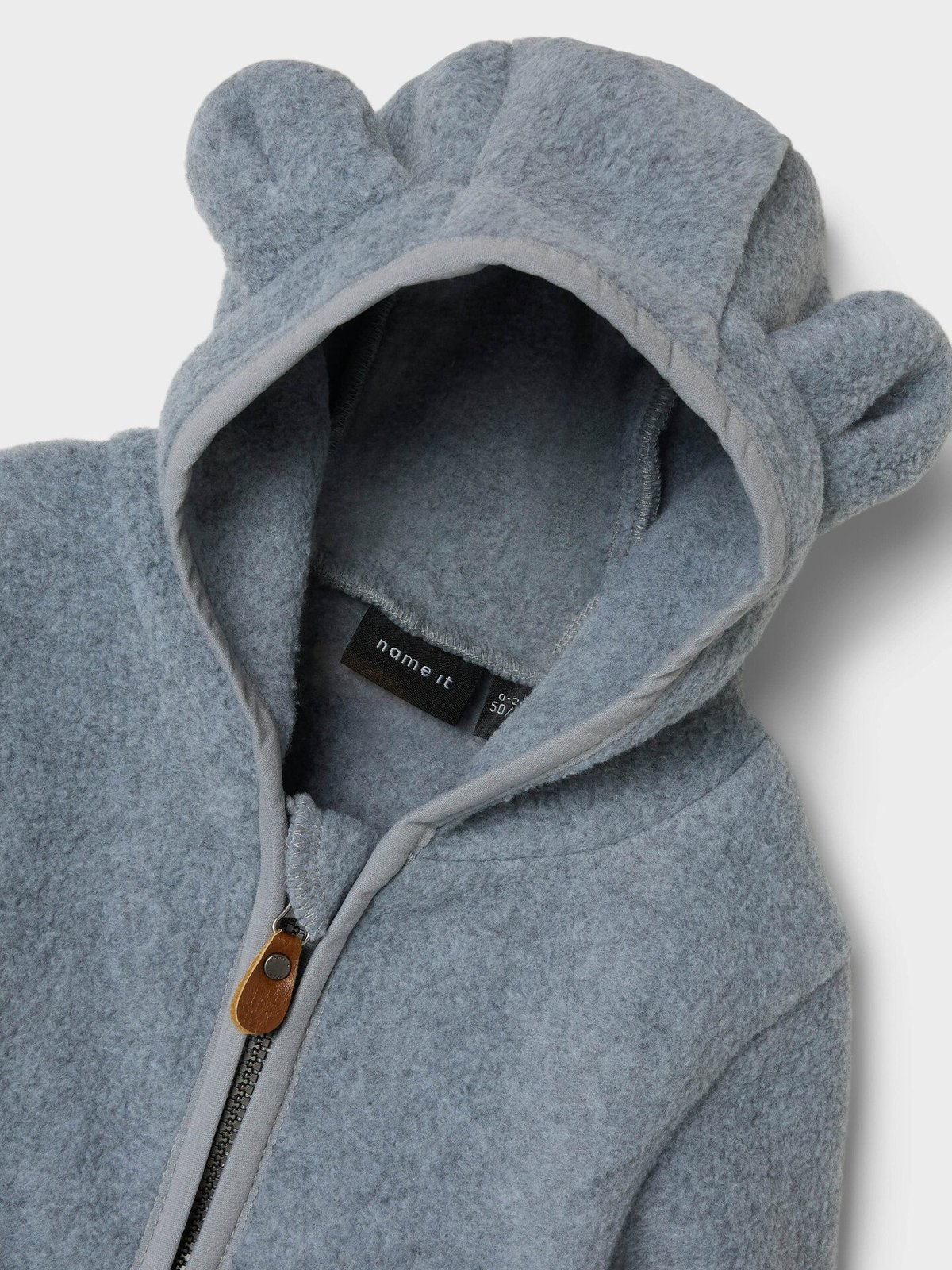 Name It Meeko Suit Solid Grey Melange