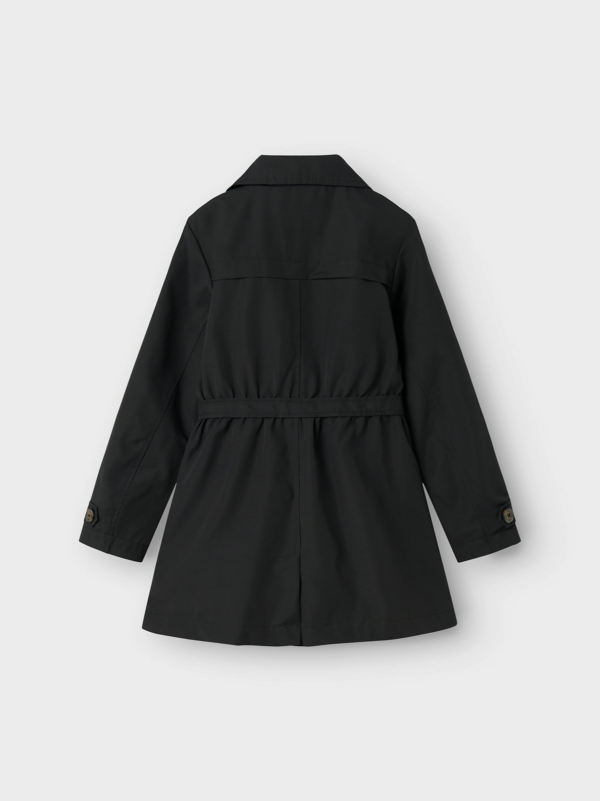 Name It Madelin Trench Coat Black