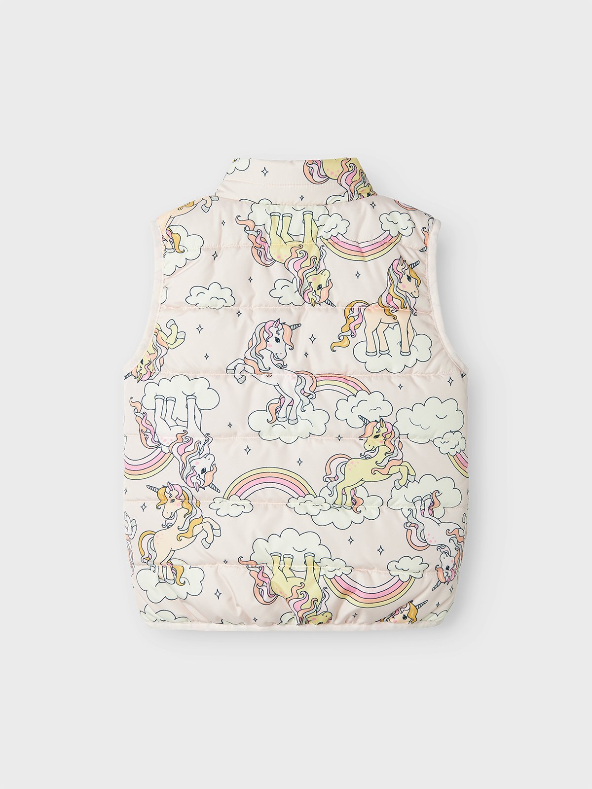 Name It Mylane Vest All Over Print Mauve Chalk