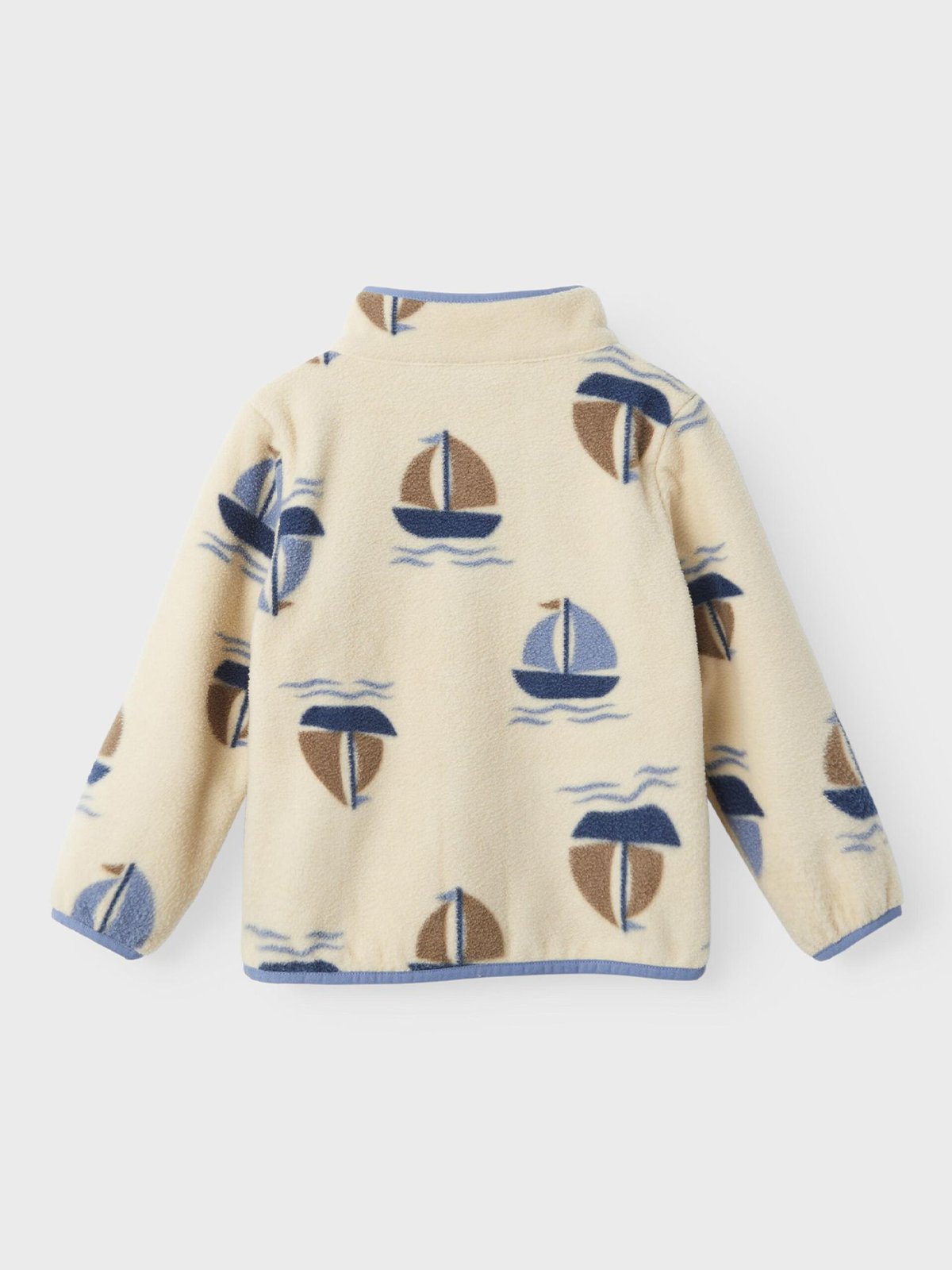 Name It Meeko Fleece Jacket Boat Fog