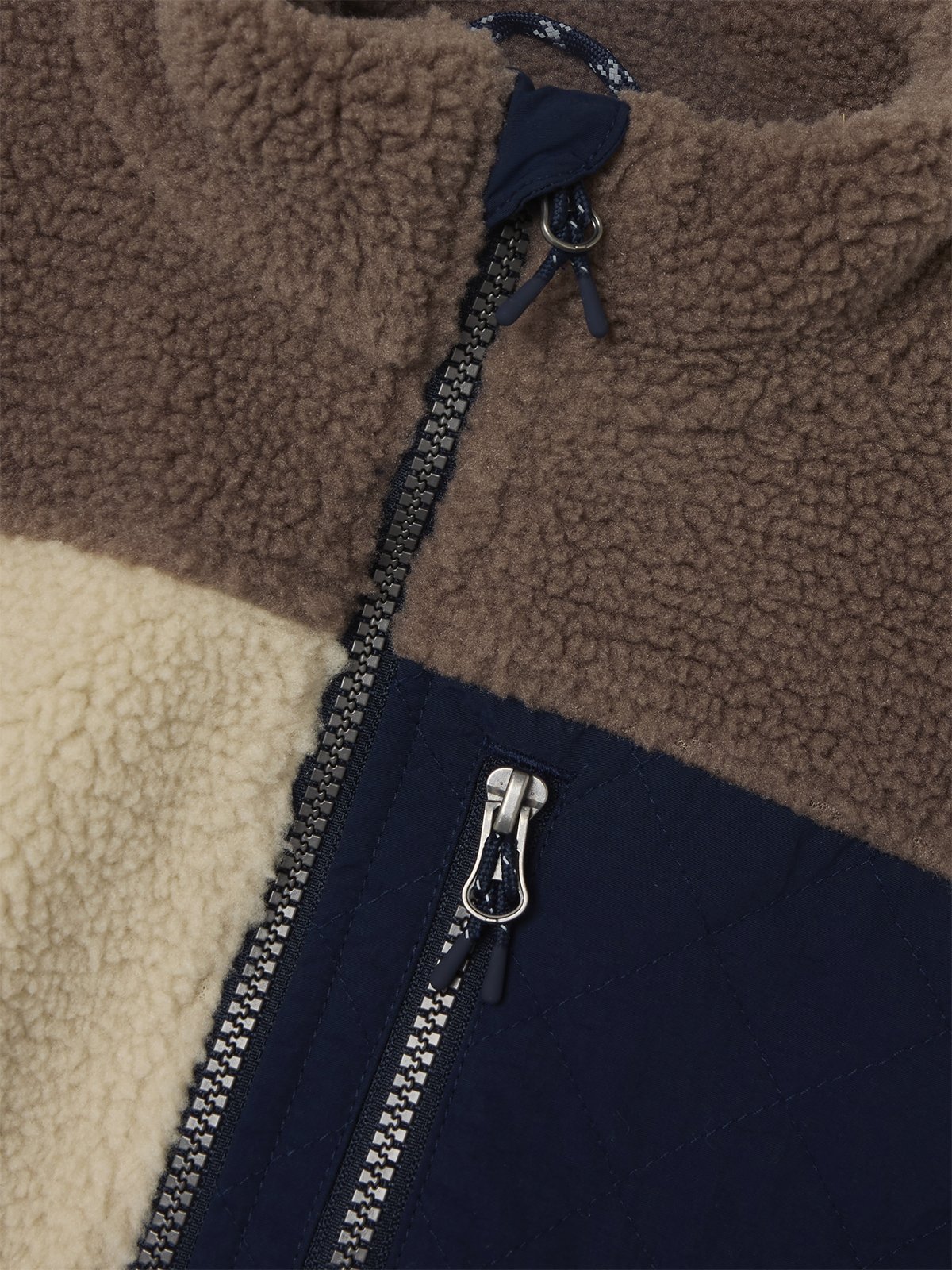 Name It Monico Teddy Vest Fog