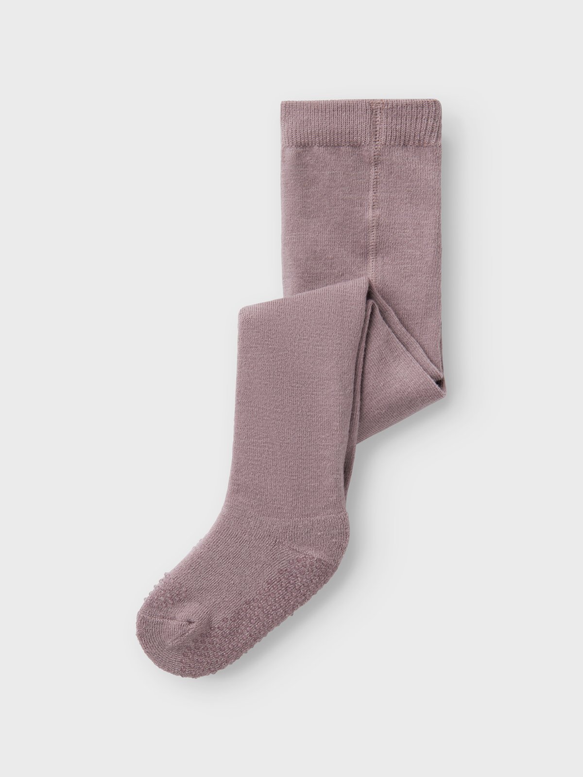 Name It Wak Wo Pantyhose Solid Bm Non Skid Purple Dove