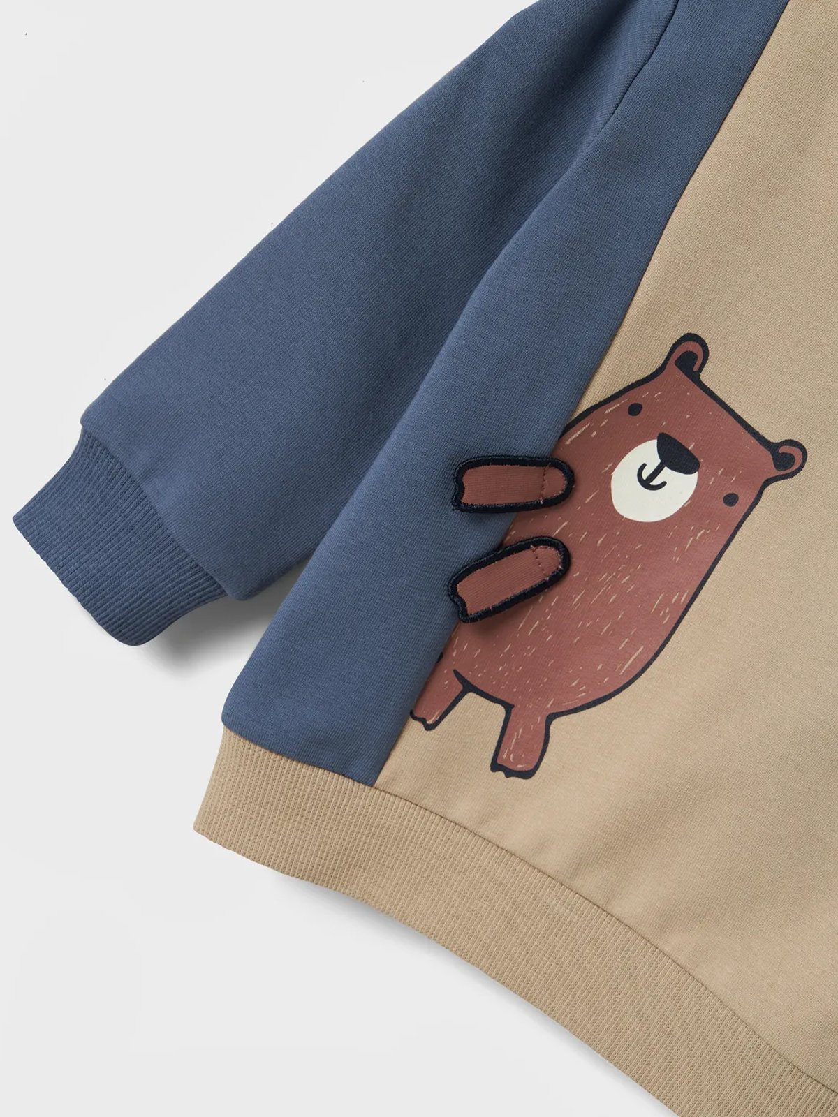 Name It Tonno Long Sleeve Sweat Brushed China Blue