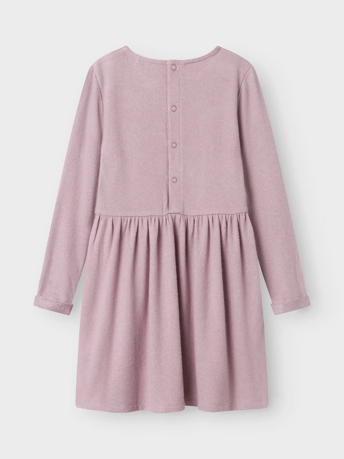 Name It Taytum Long Sleeve Dress Elderberry Single dyed