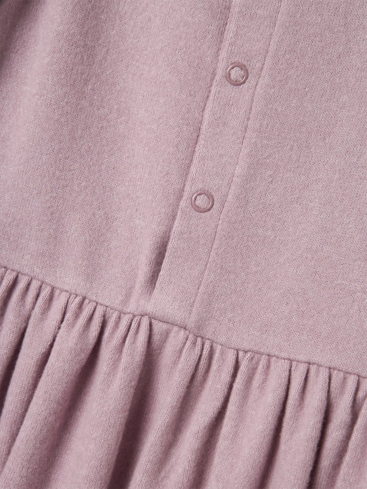 Name It Taytum Long Sleeve Dress Elderberry Single dyed