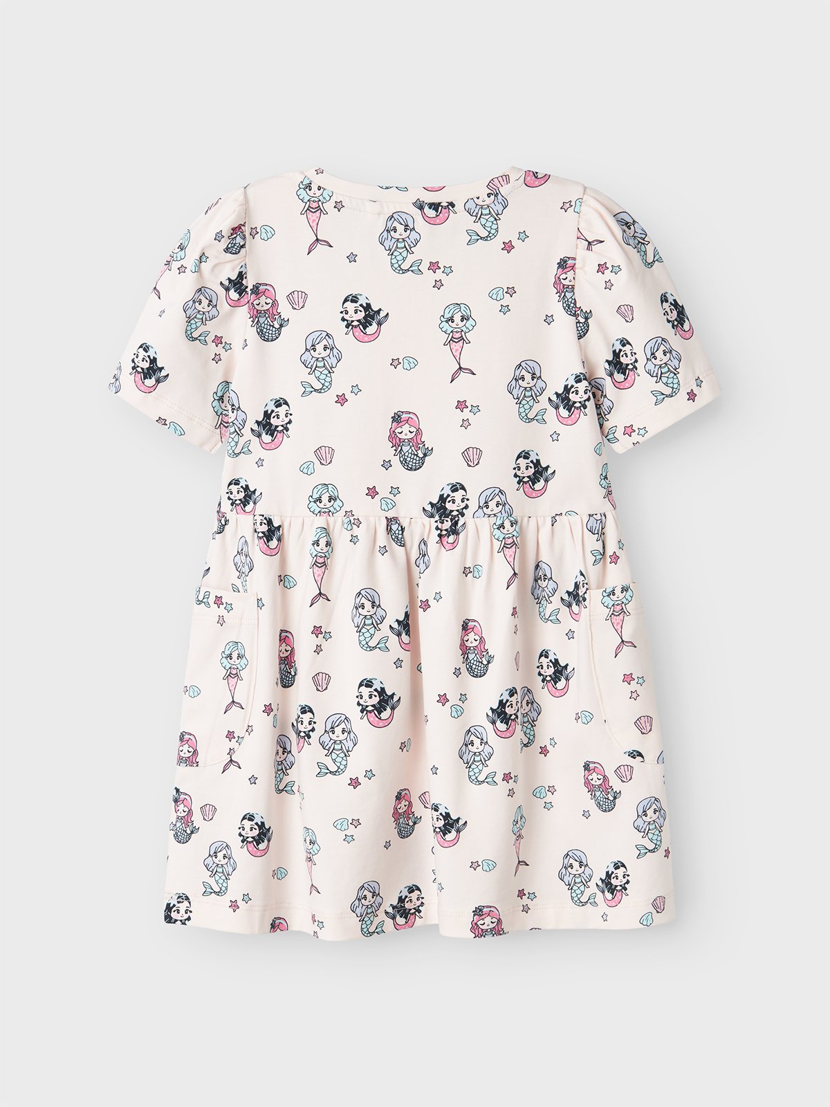 Name It Fenja Short Sleeve Dress Pearl