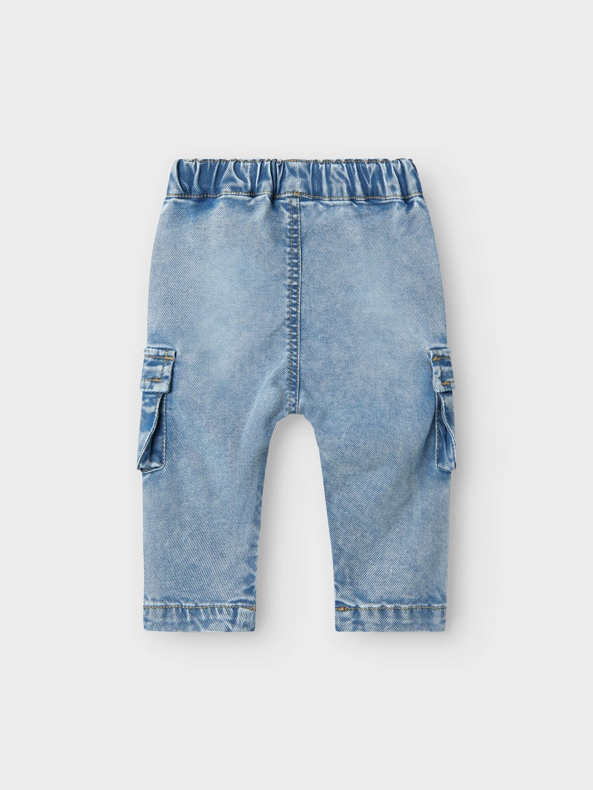 Name It Ben Baggy Cargo Jeans 2727-Yb Medium Blue Denim
