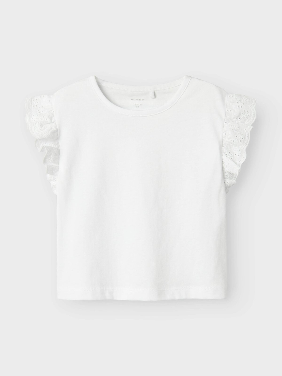 Name It Hrejaine Capsl Short Top Lucent White