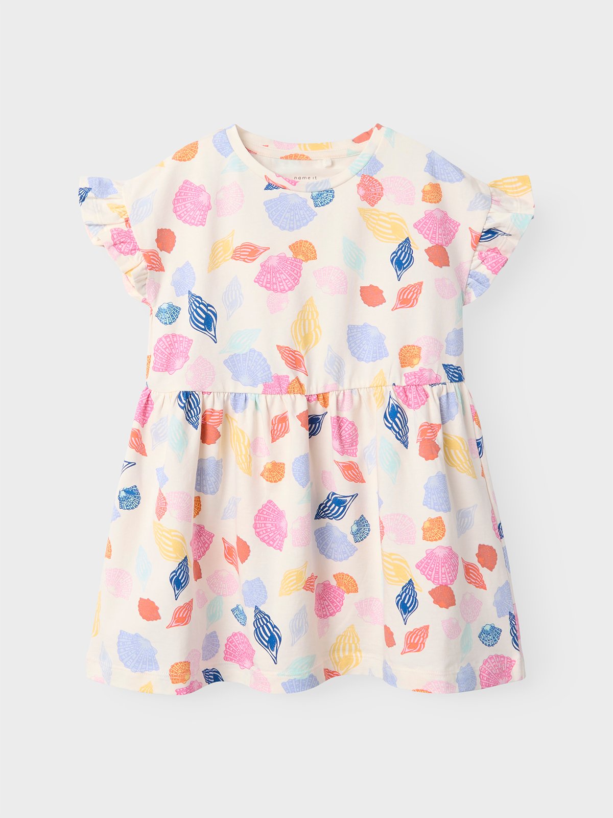 Name It Joane Short Sleeve Dress Sea Salt