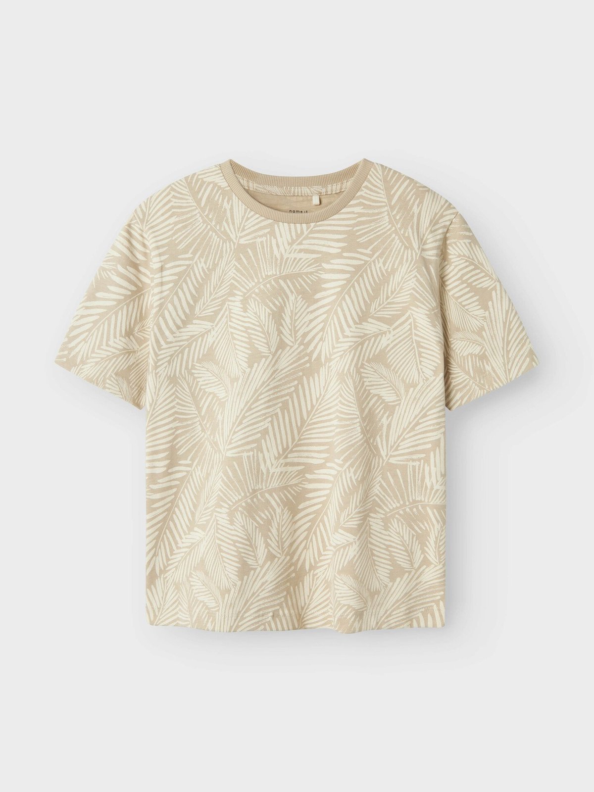 Name It Jivan Short Sleeve Top Island Fossil
