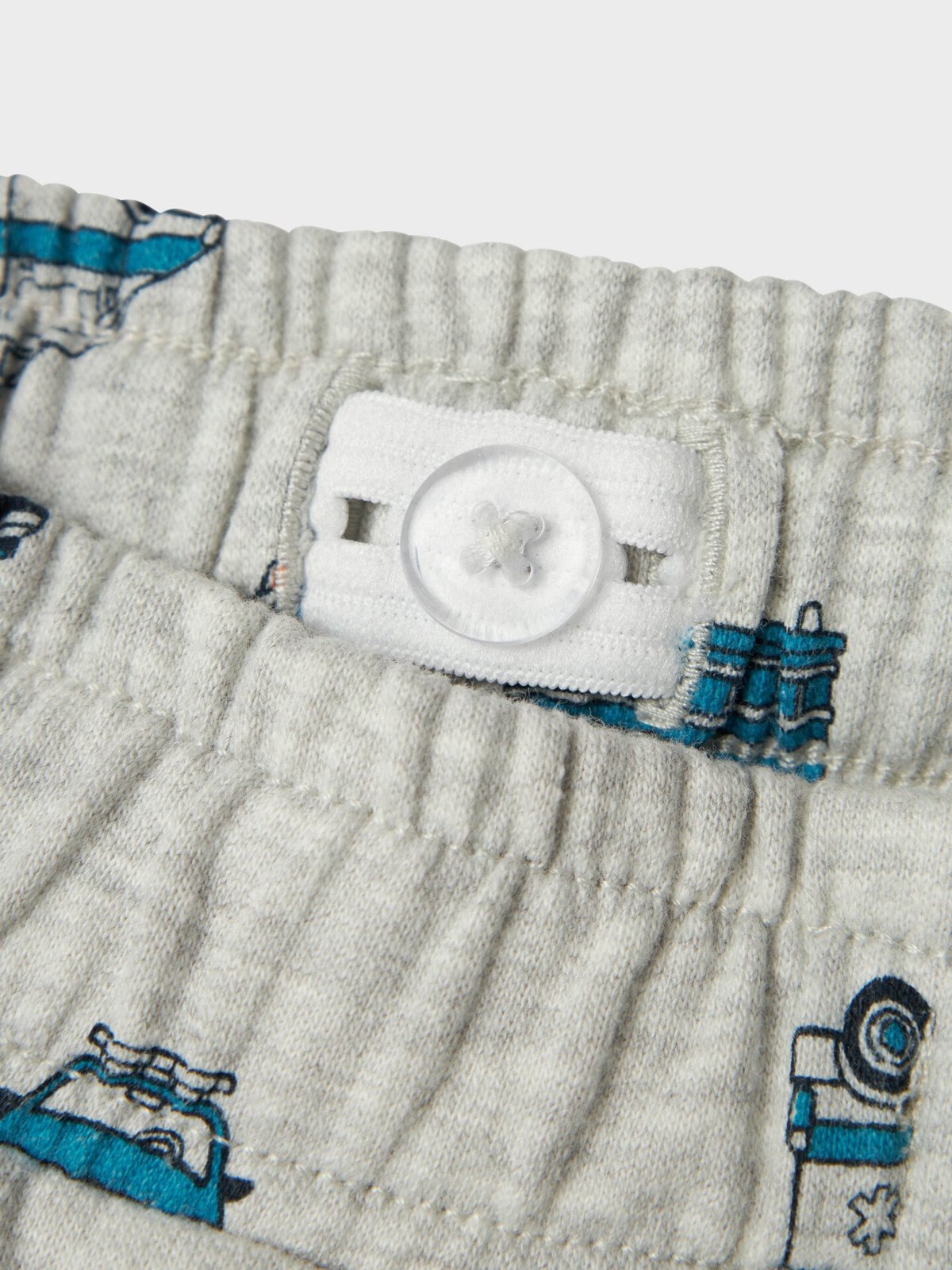 Name It Troy Sweat Pant Brushed Light Grey Melange