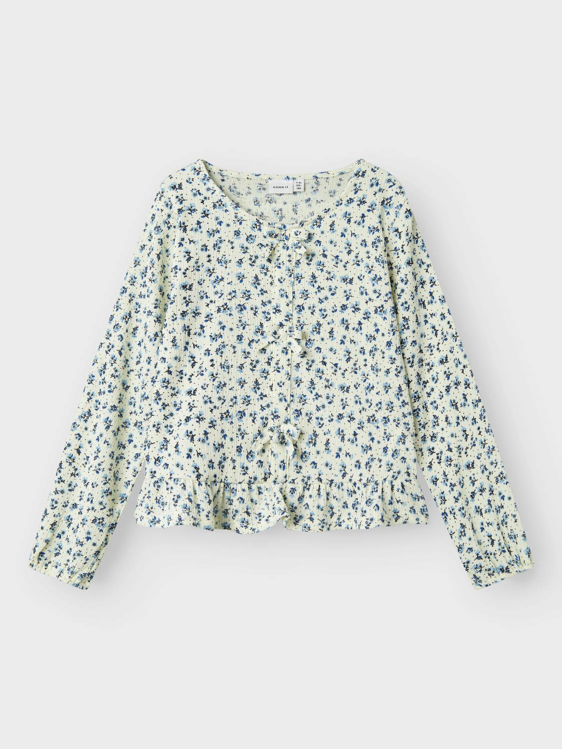 Name It Biba Long Sleeve Top Cloud Dancer