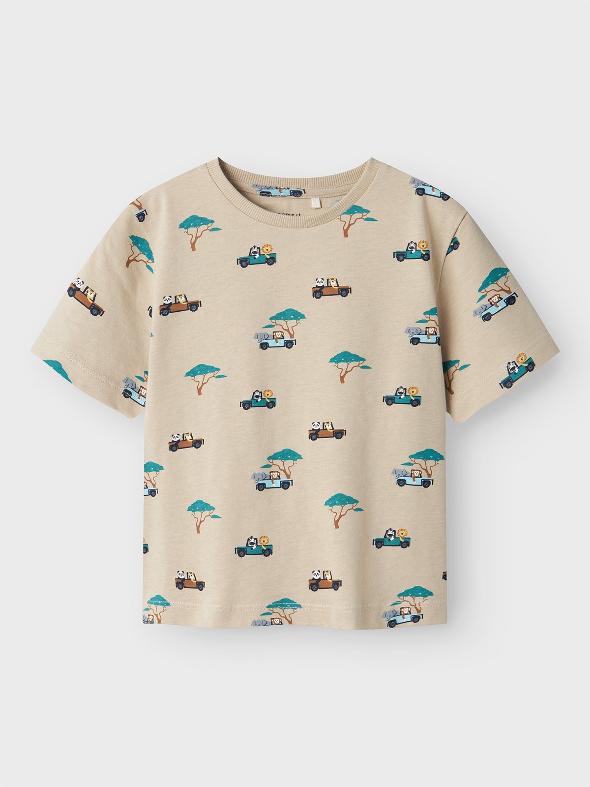 Name It Jivan Short Sleeve Top Island Fossil