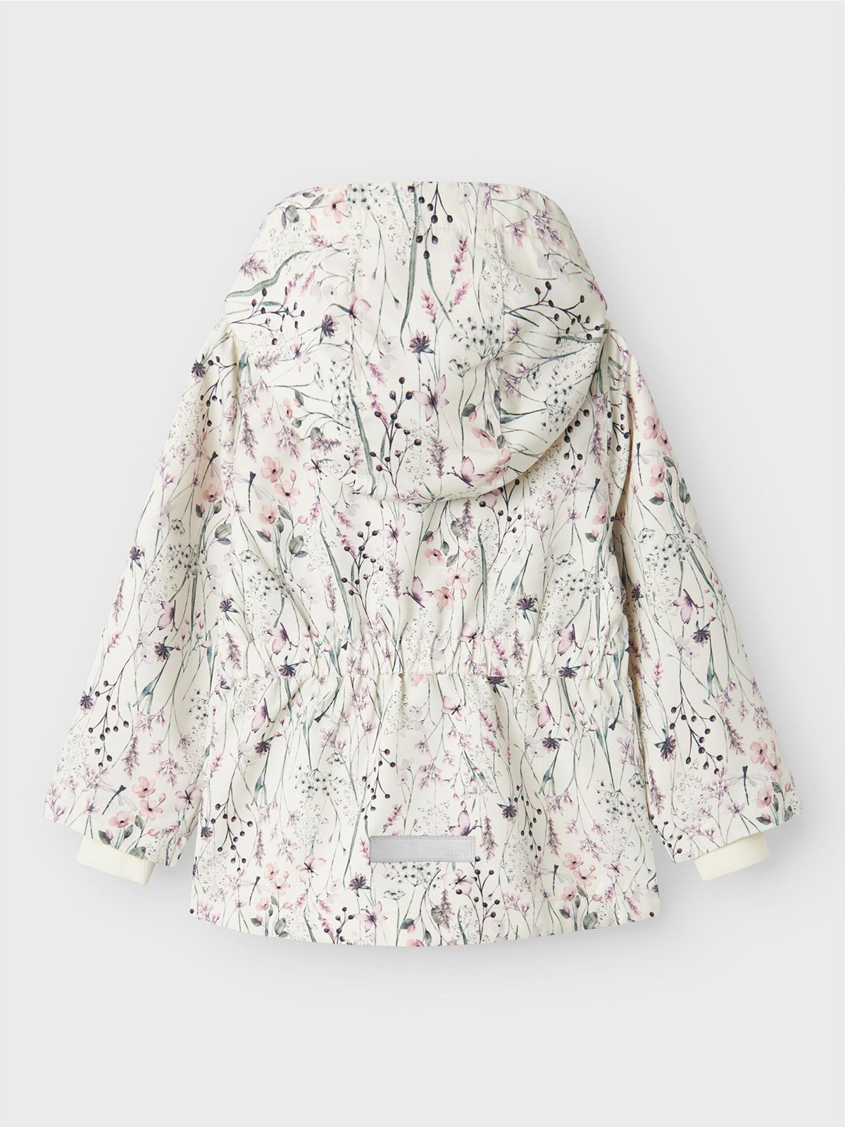 Name It Maxi Li Jacket All Over Print Whisper White