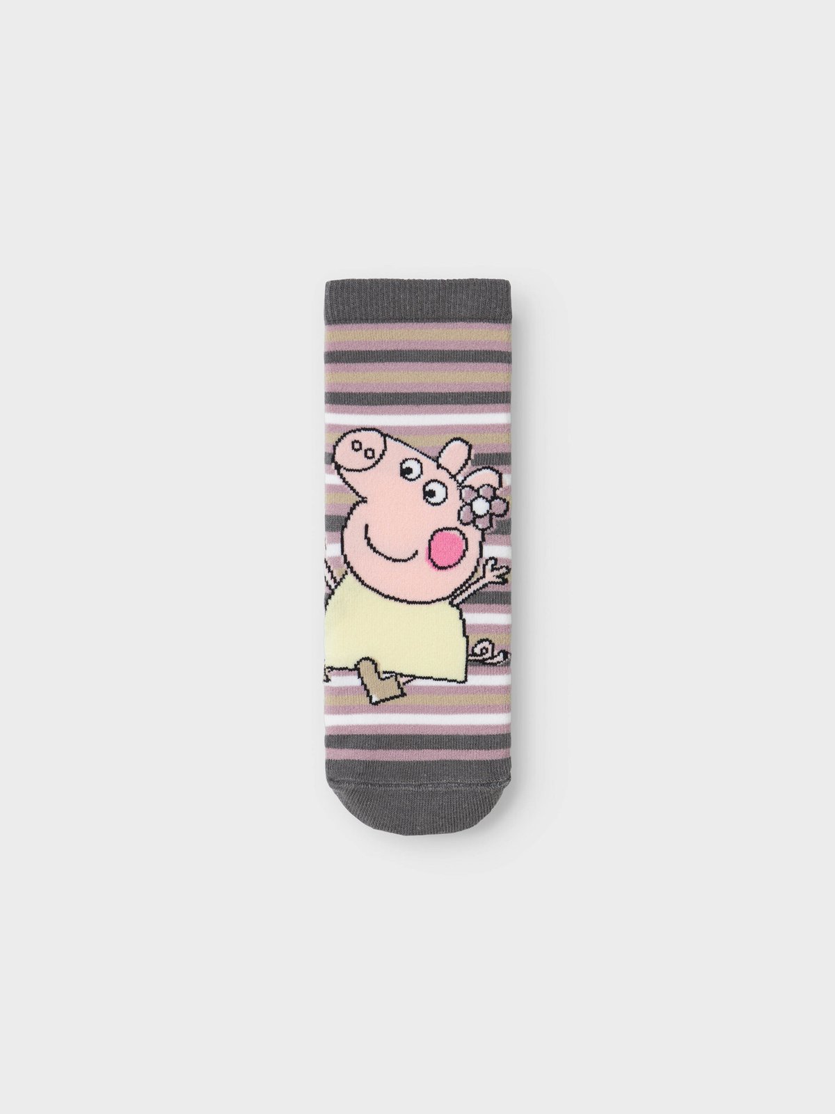Name It Dassa Peppapig 3-Pack Sock Elderberry