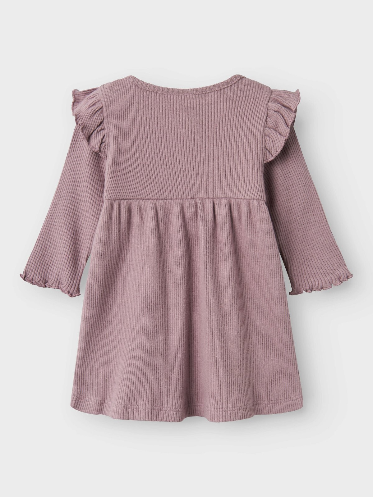 Name It Torin Long Sleeve Dress Elderberry