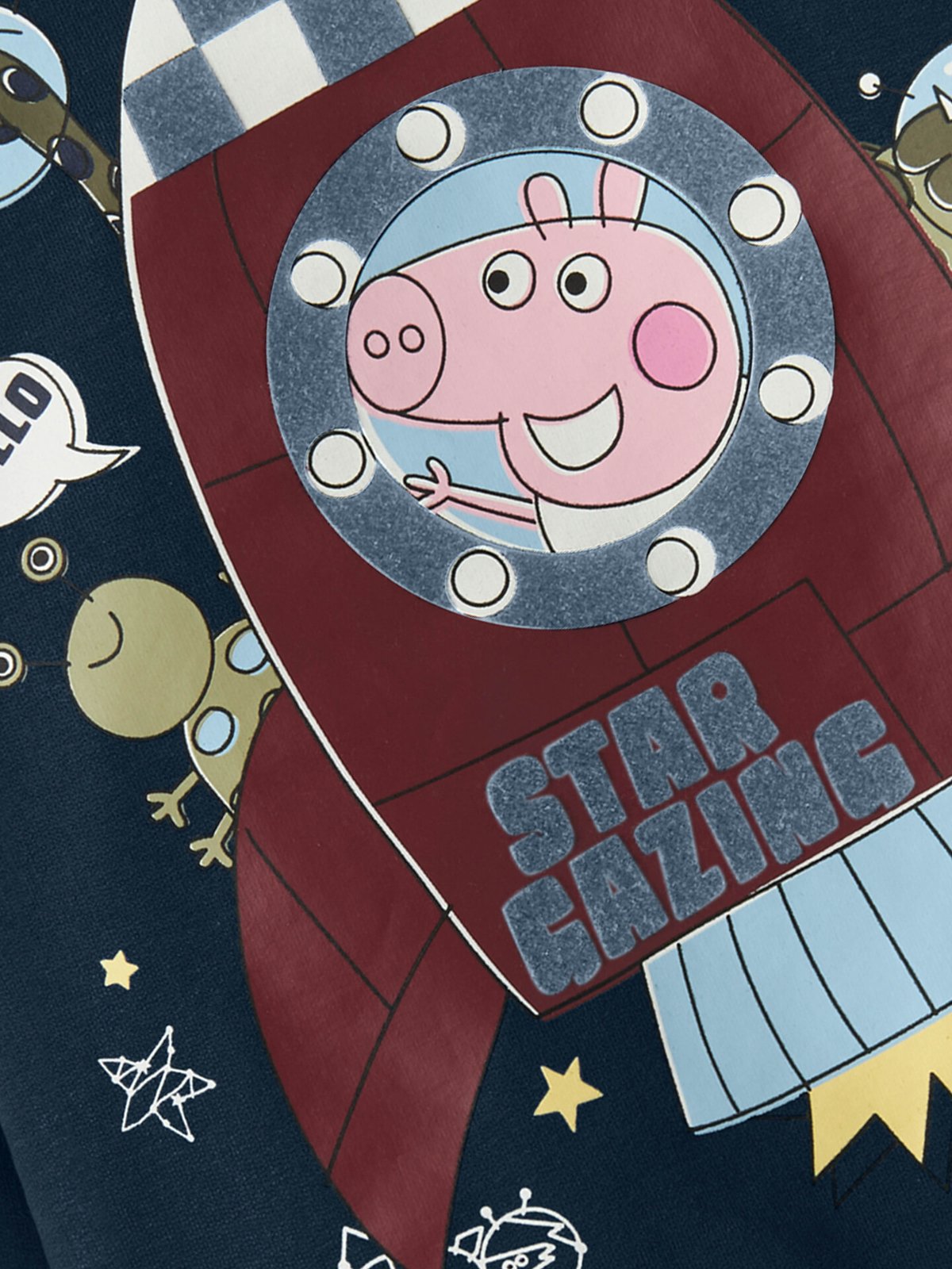 Name It Deb Peppa Sweat Brushed Navy Blazer