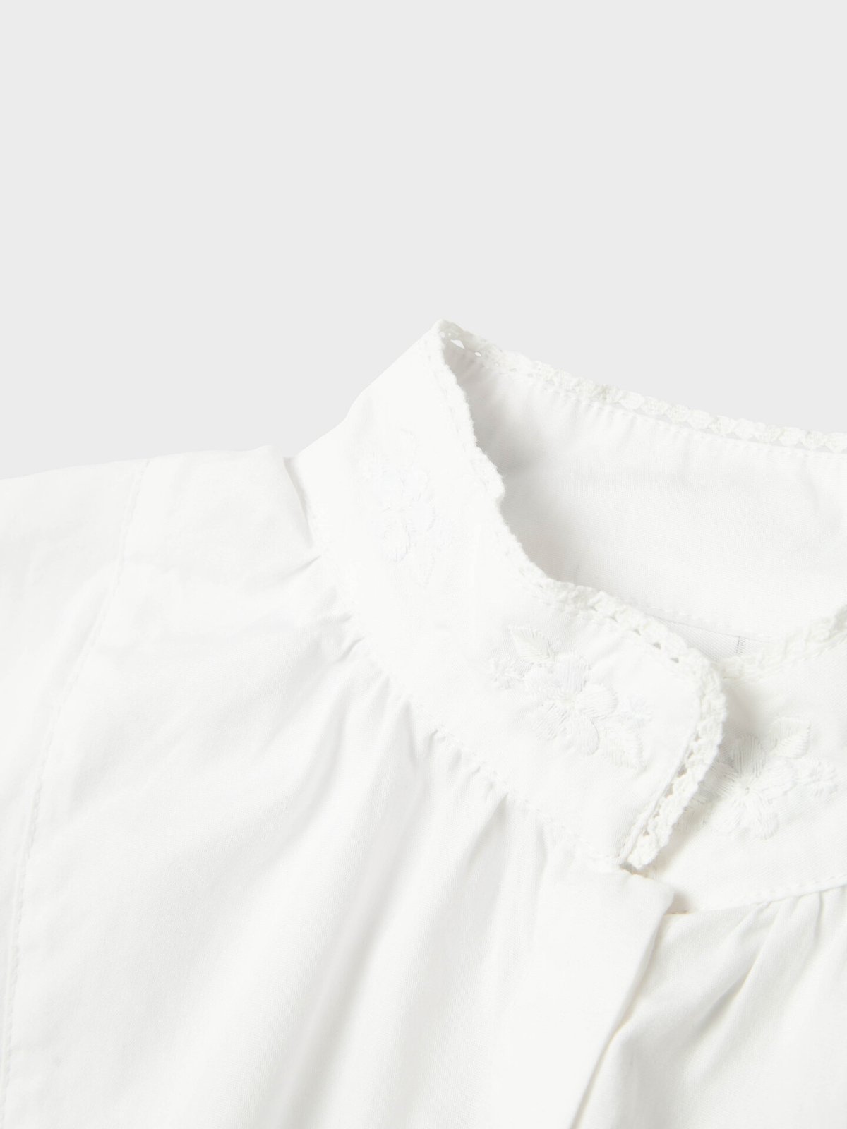 Name It Terina Long Sleeve Shirt Xxv Bright White