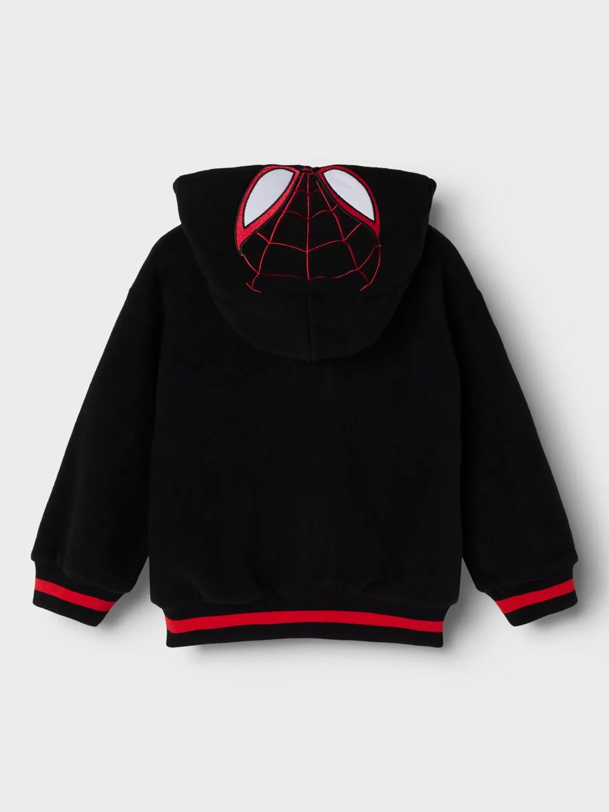 Name It Jared Spider Fleece Zip Mar Black