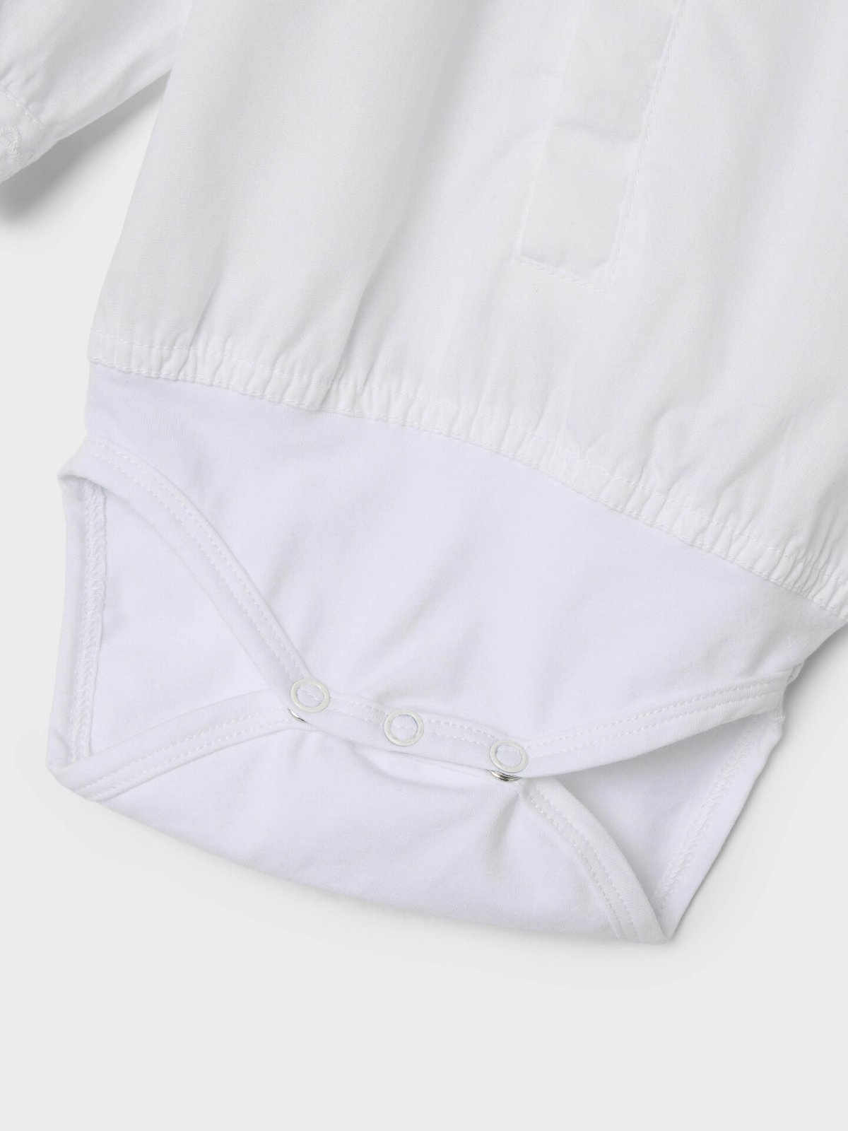 Name It Toby Long Sleeve Shirtbody Xxv Bright White