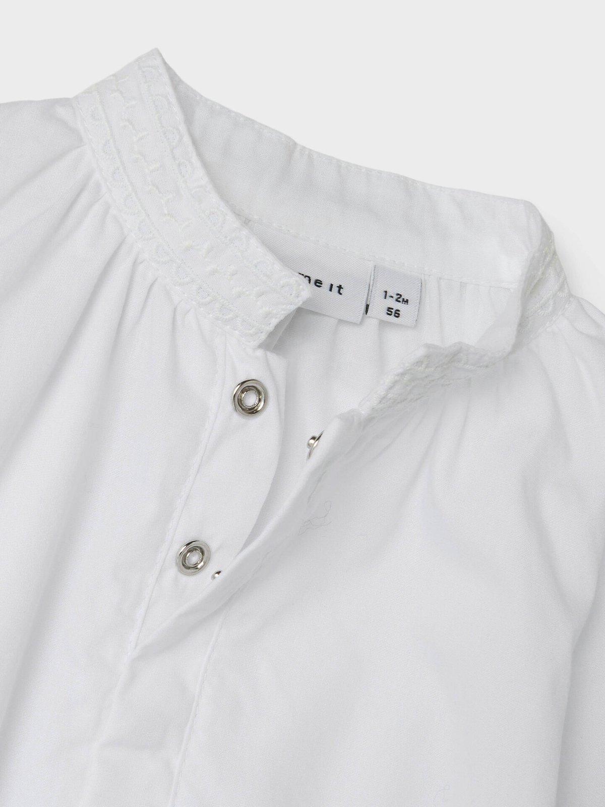 Name It Toby Long Sleeve Shirtbody Xxv Bright White