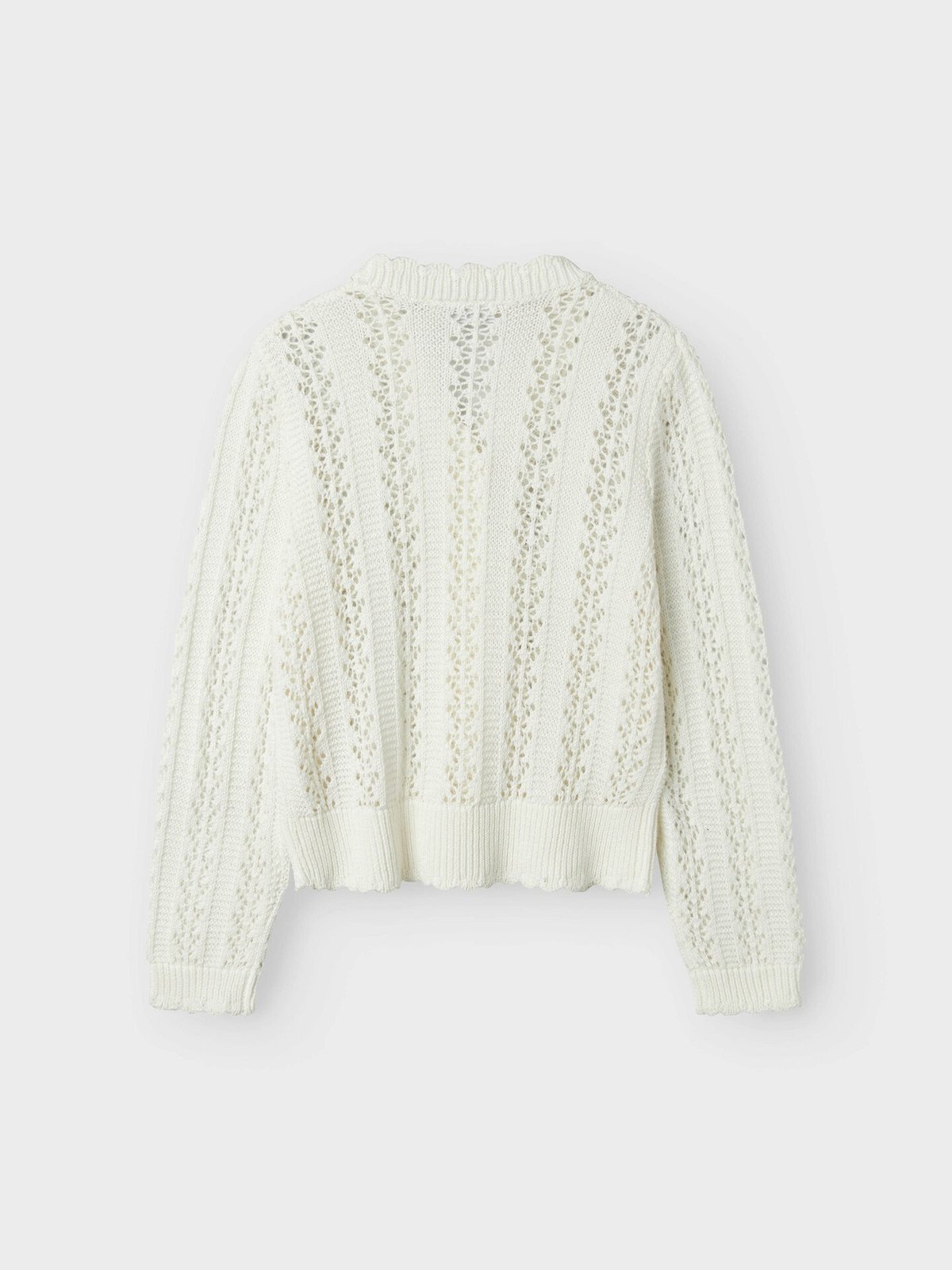 Name It Tana Knit Cardigan Xxv Bright White