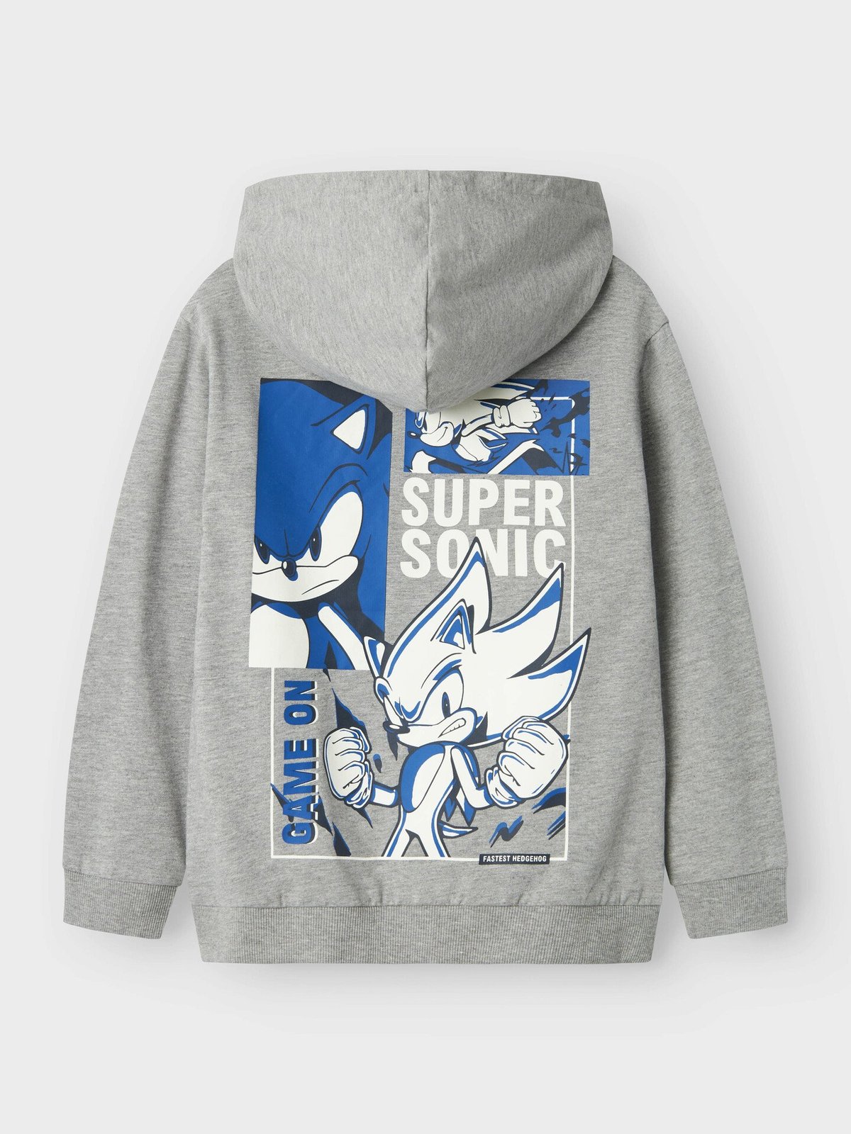 Name It Dro Sonic Sweat Brushed Sky Grey Melange
