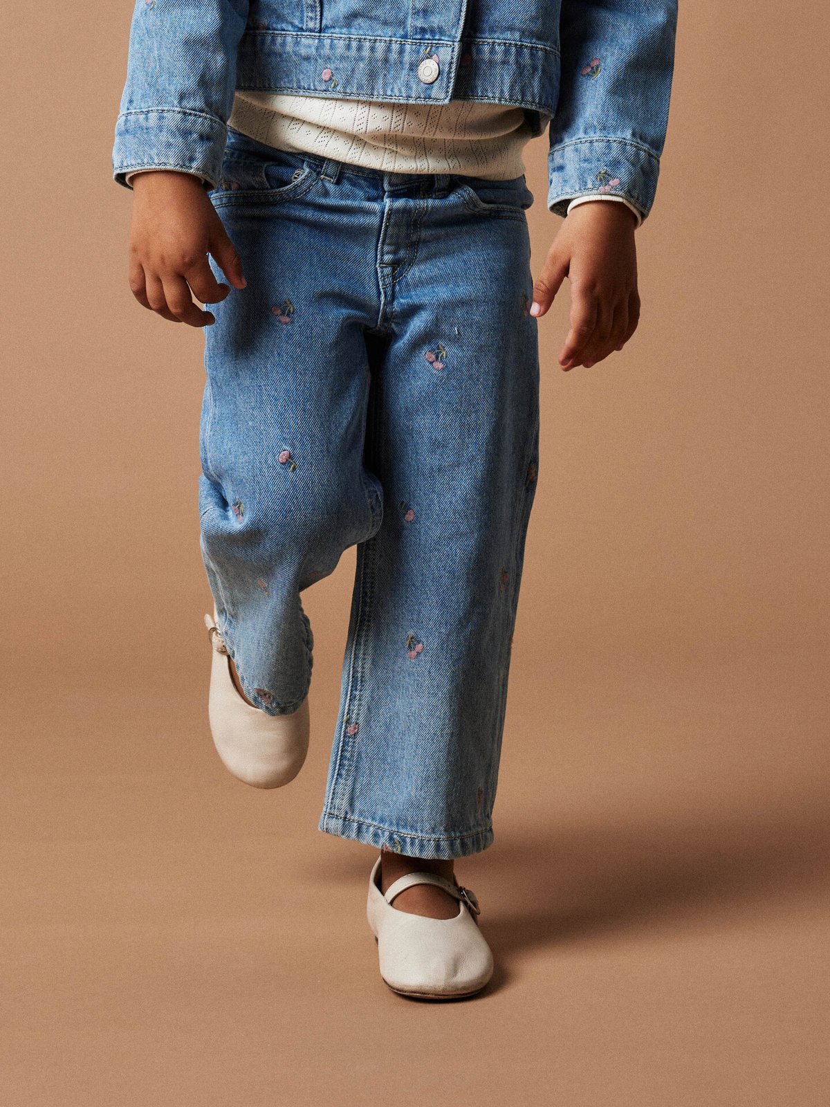 Name It Rose Wide Jeans Light Blue Denim