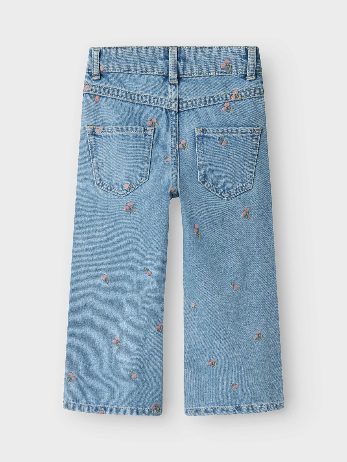 Name It Rose Wide Jeans Light Blue Denim