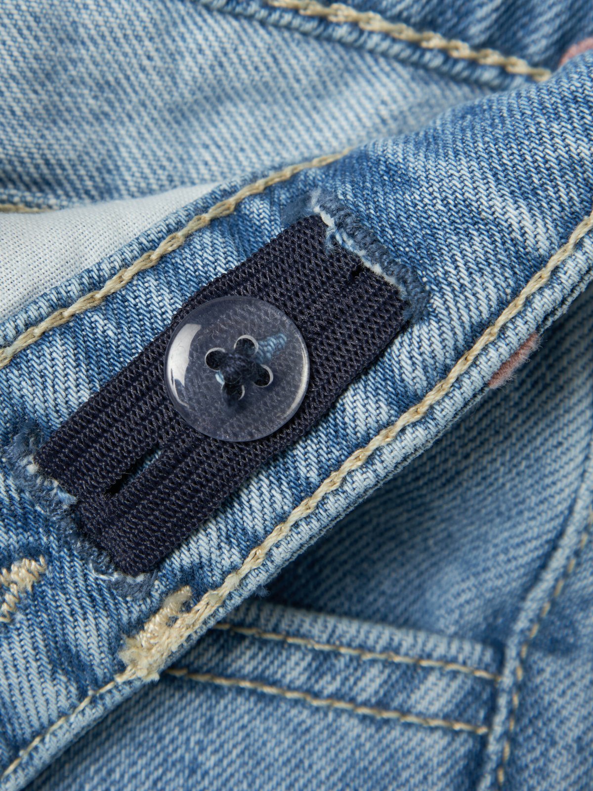 Name It Rose Wide Jeans Light Blue Denim