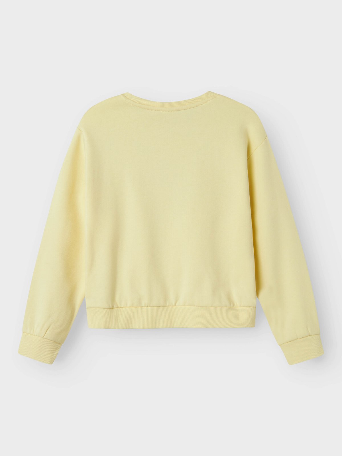 Name It Teka Long Sleeve Sweat Brushed Pastel Yellow