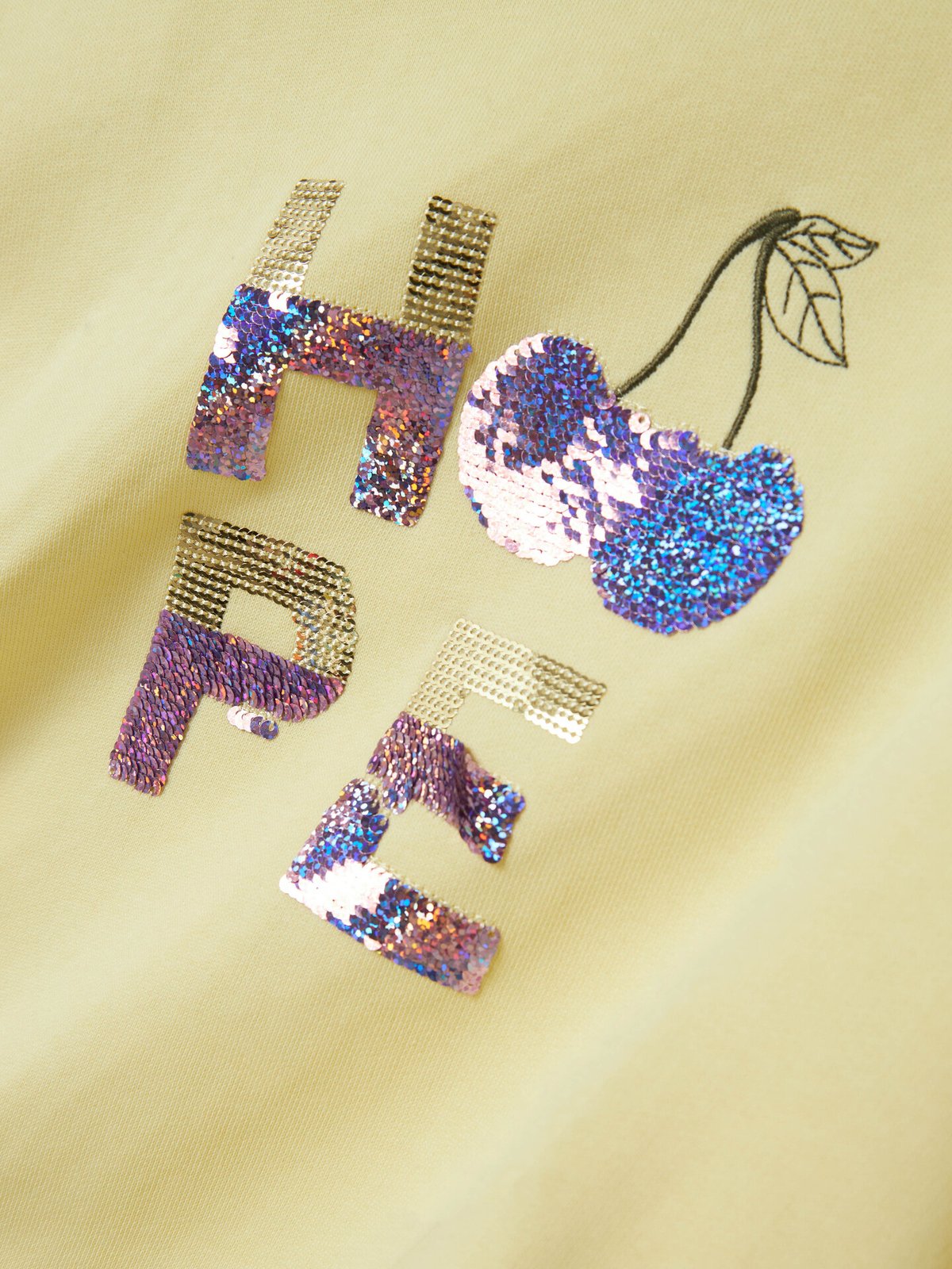 Name It Teka Long Sleeve Sweat Brushed Pastel Yellow