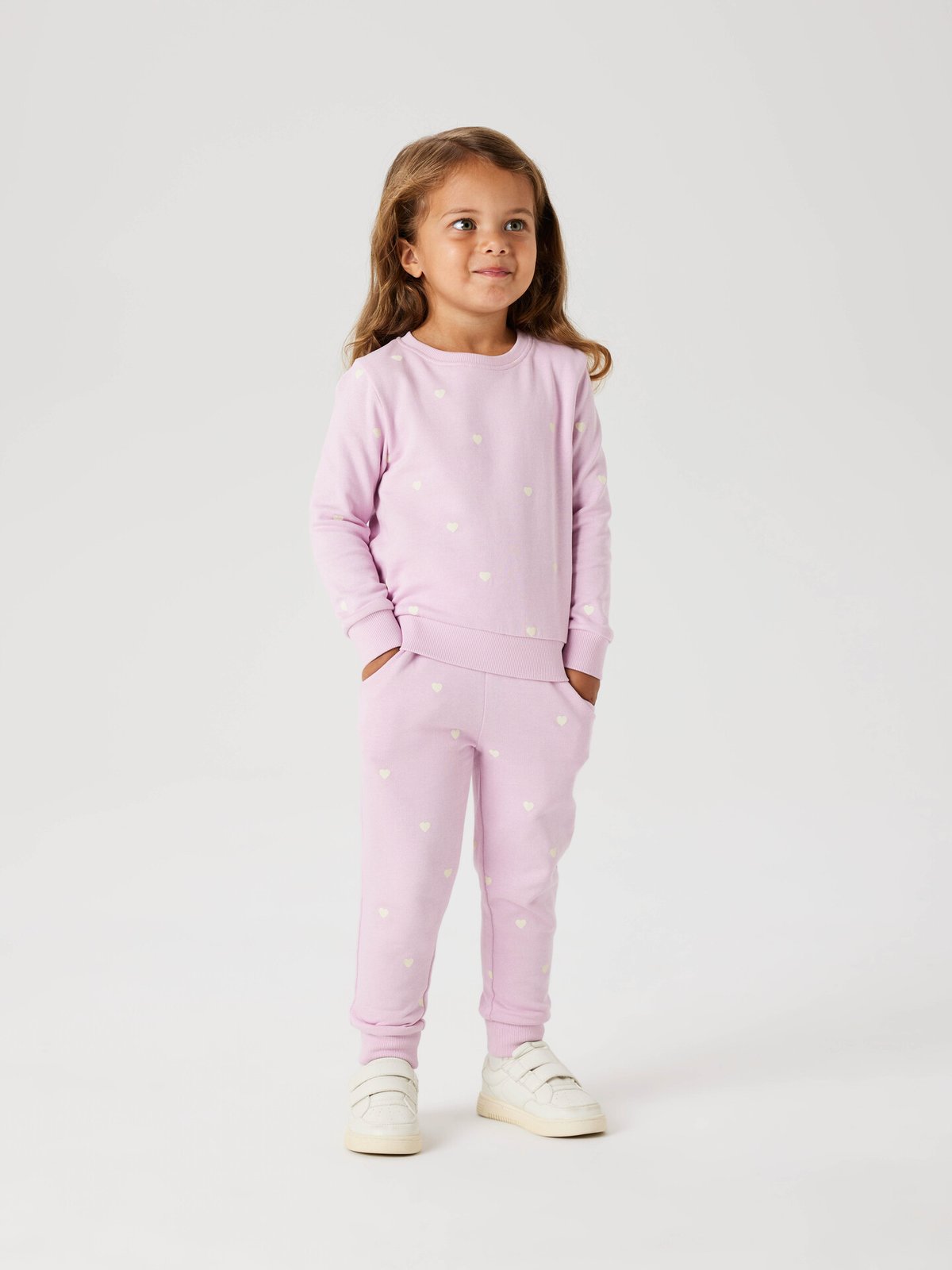 Name It Valba Long Sleeve Sweat Unbrushed Corsage