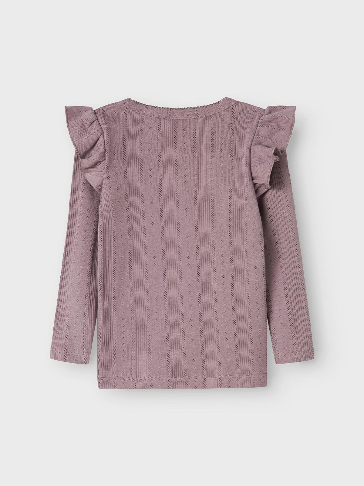 Name It Julia Long Sleeve Slim Top Elderberry