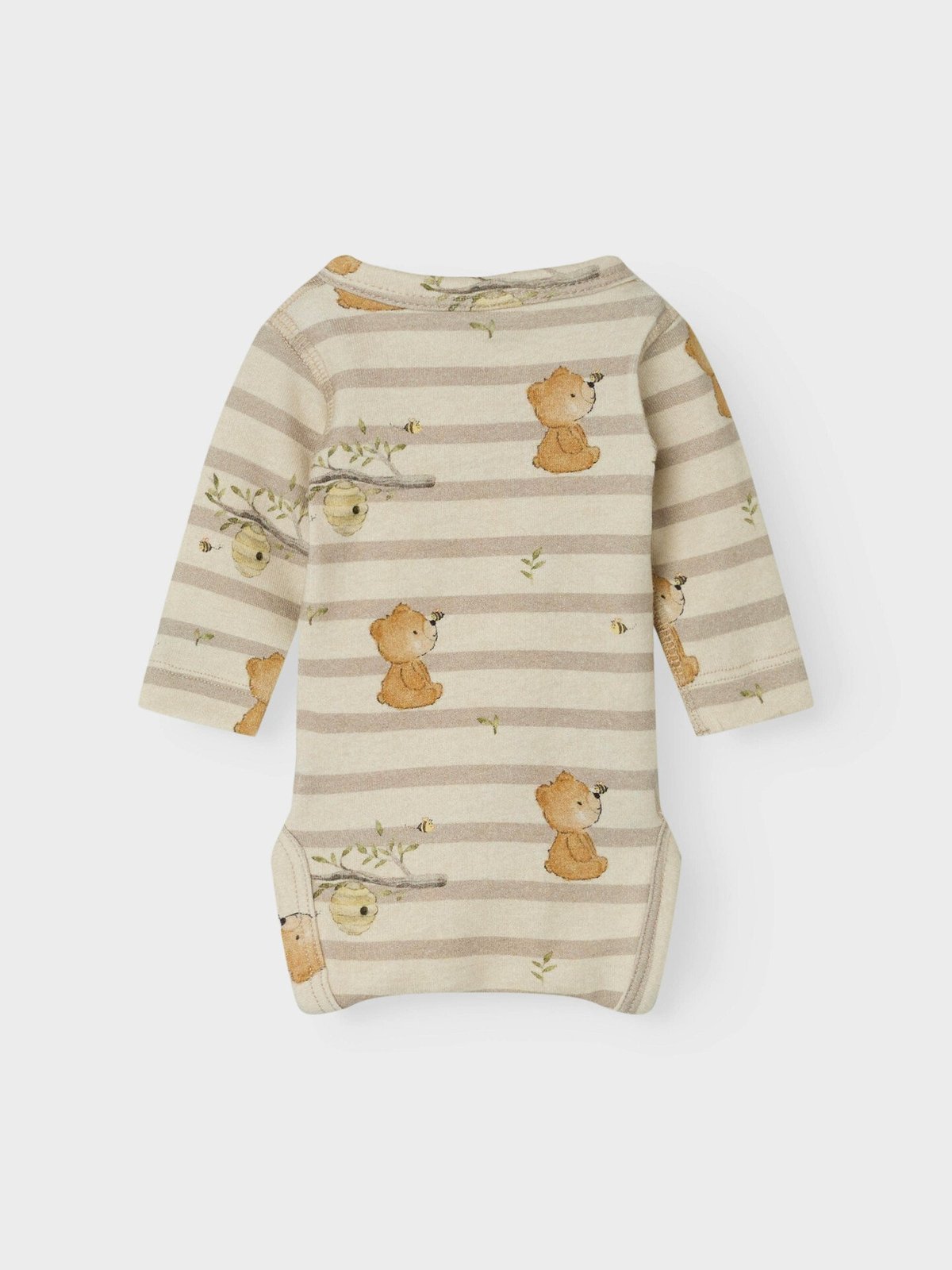 Name It Willi Long Sleeve Wrap Body Peyote Melange